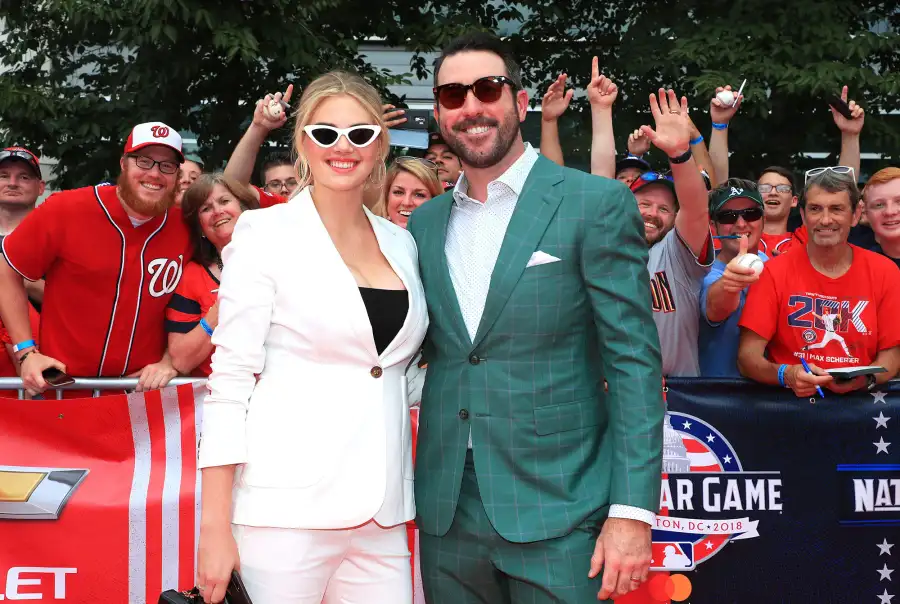 Kate Upton Justin Verlander MLB All-Star game