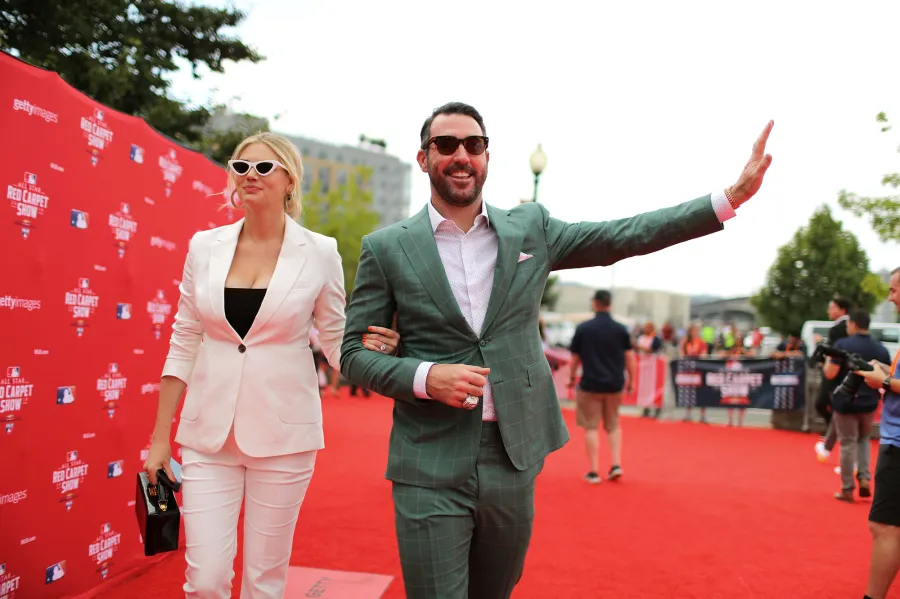 Kate Upton Justin Verlander MLB All-Star game