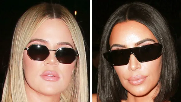 Khloe Kardashian + Kim Kardashian