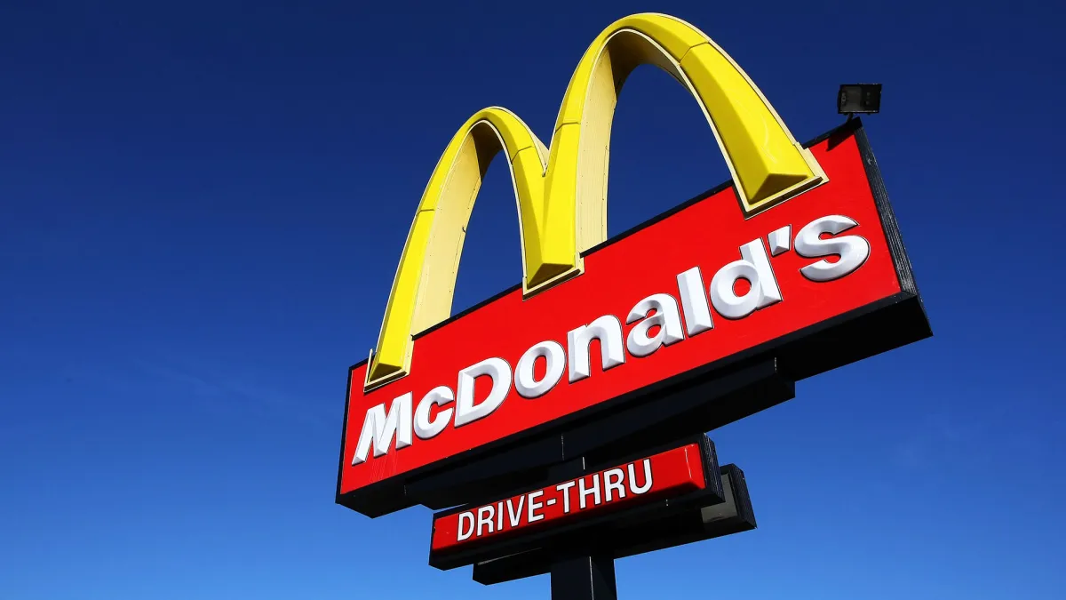 McDonalds homeless man job