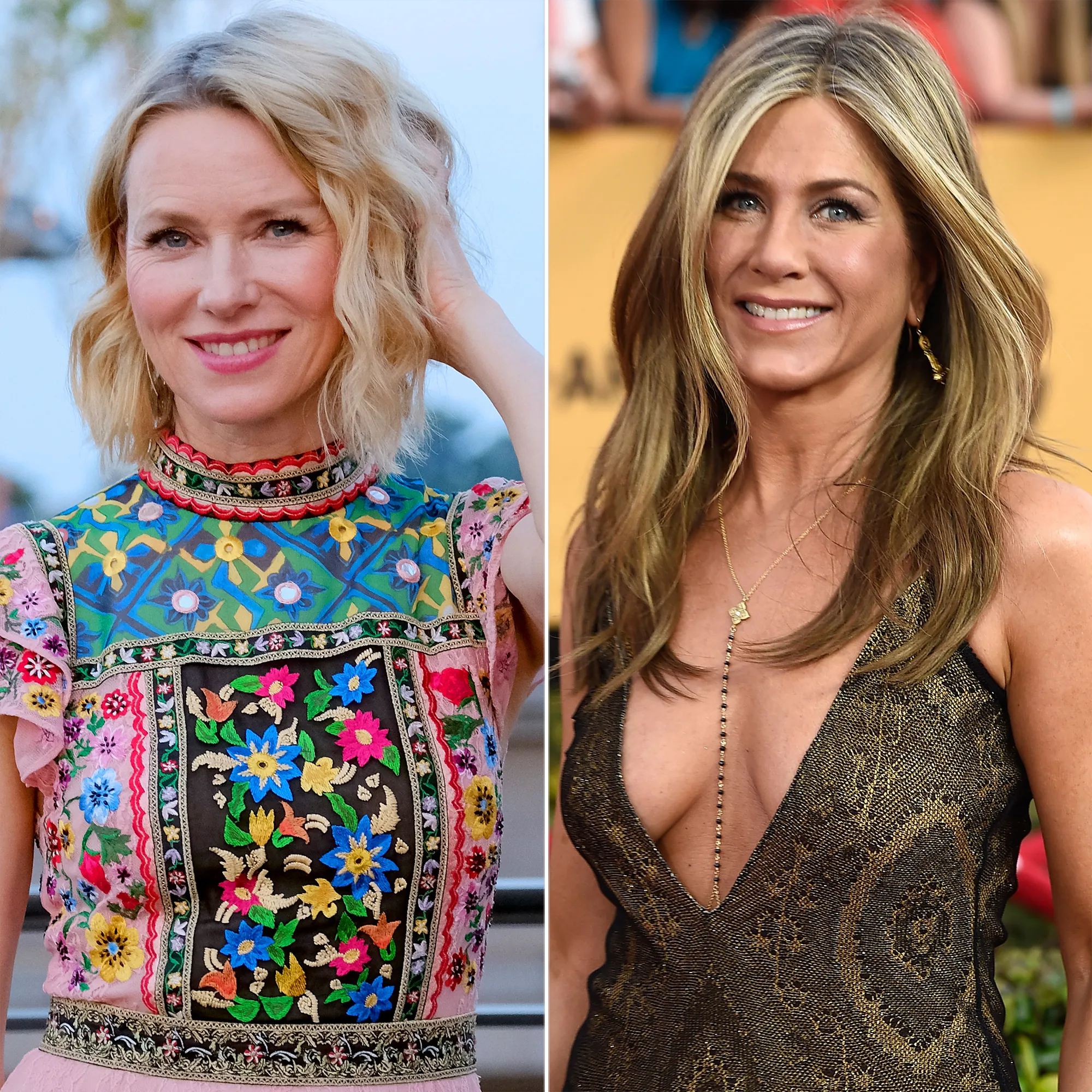 Naomi Watts and Jennifer Aniston