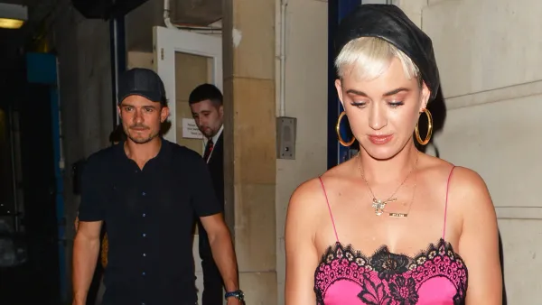 Katy Perry and Orlando Bloom