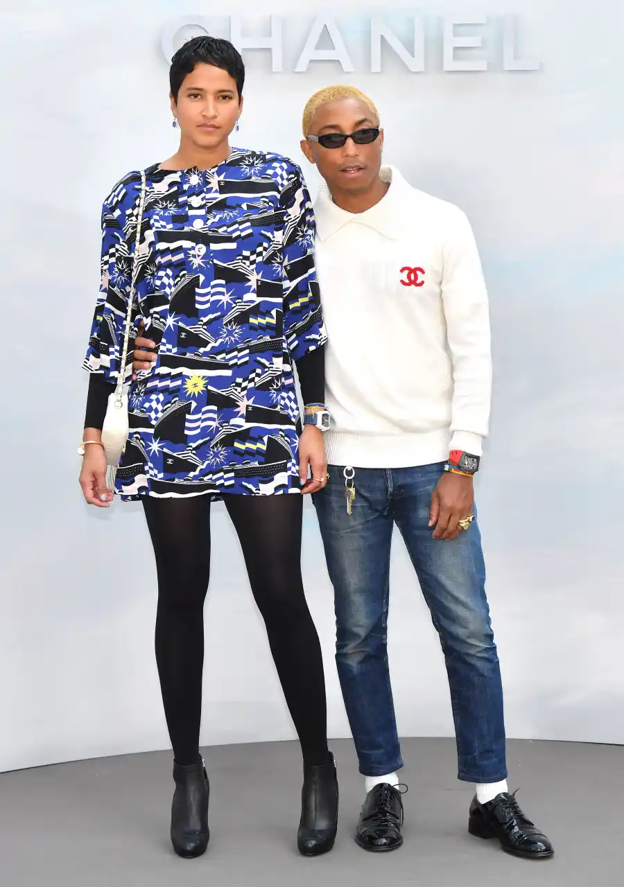 Pharrell Williams and Helen Lasichanh