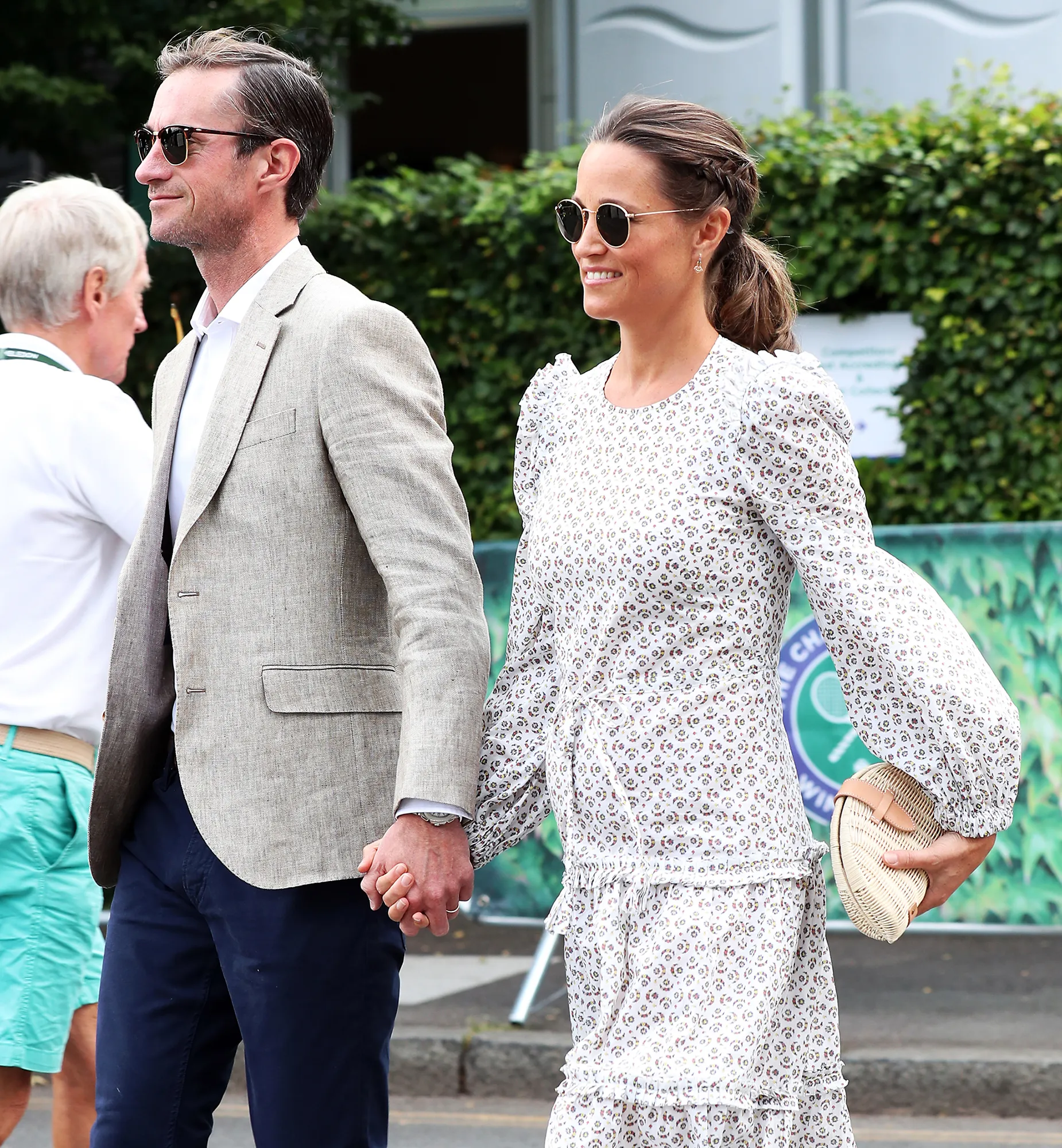 Pippa Middleton Baby Bump James Matthews Wimbledon