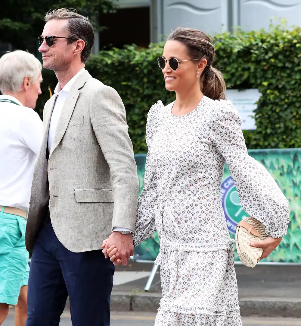Pippa Middleton Baby Bump James Matthews Wimbledon