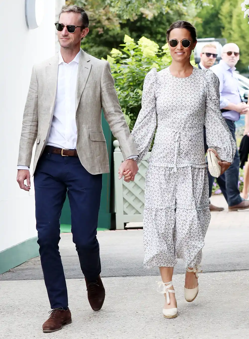 Pippa Middleton Baby Bump James Matthews Wimbledon