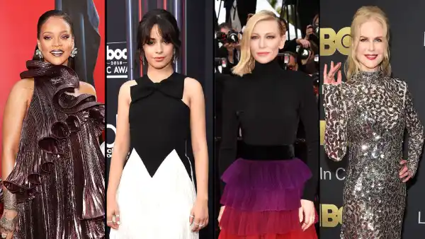 Rihanna, Camila Cabello, Cate Blanchett, Nicole Kidman