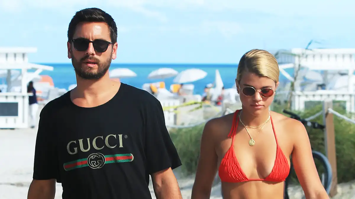 Scott Disick Sofia Richie Bare Butt Greece Vacation