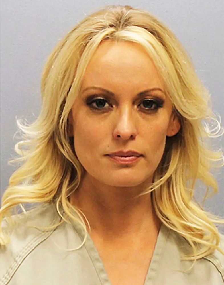 Stormy Daniels mugshot