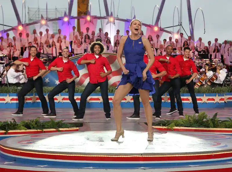 Sutton Foster performs