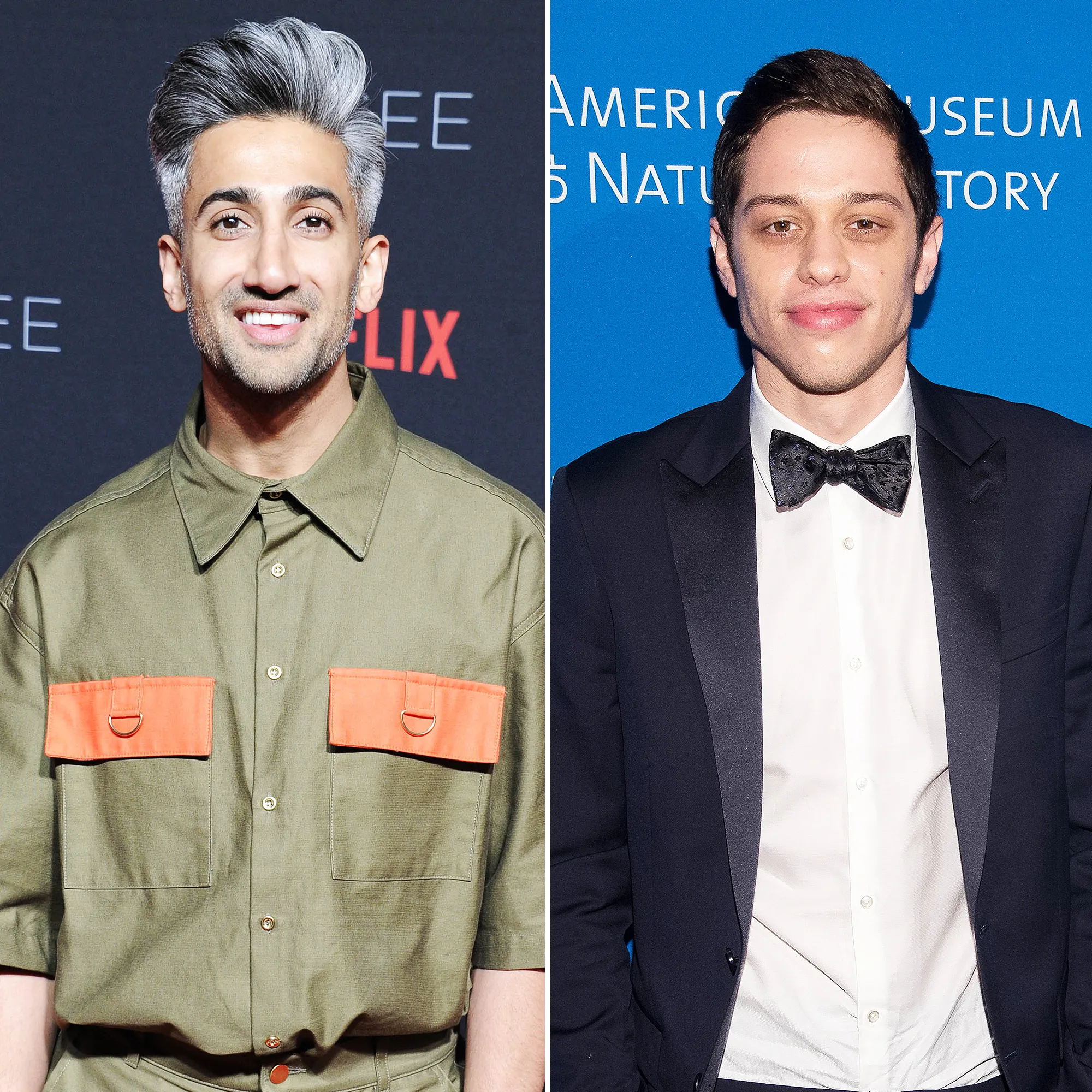 Tan France Styling Pete Davidson Quirky Wedding Outfit