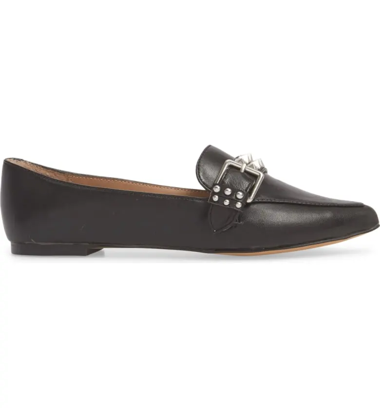 steve madden studded loafer