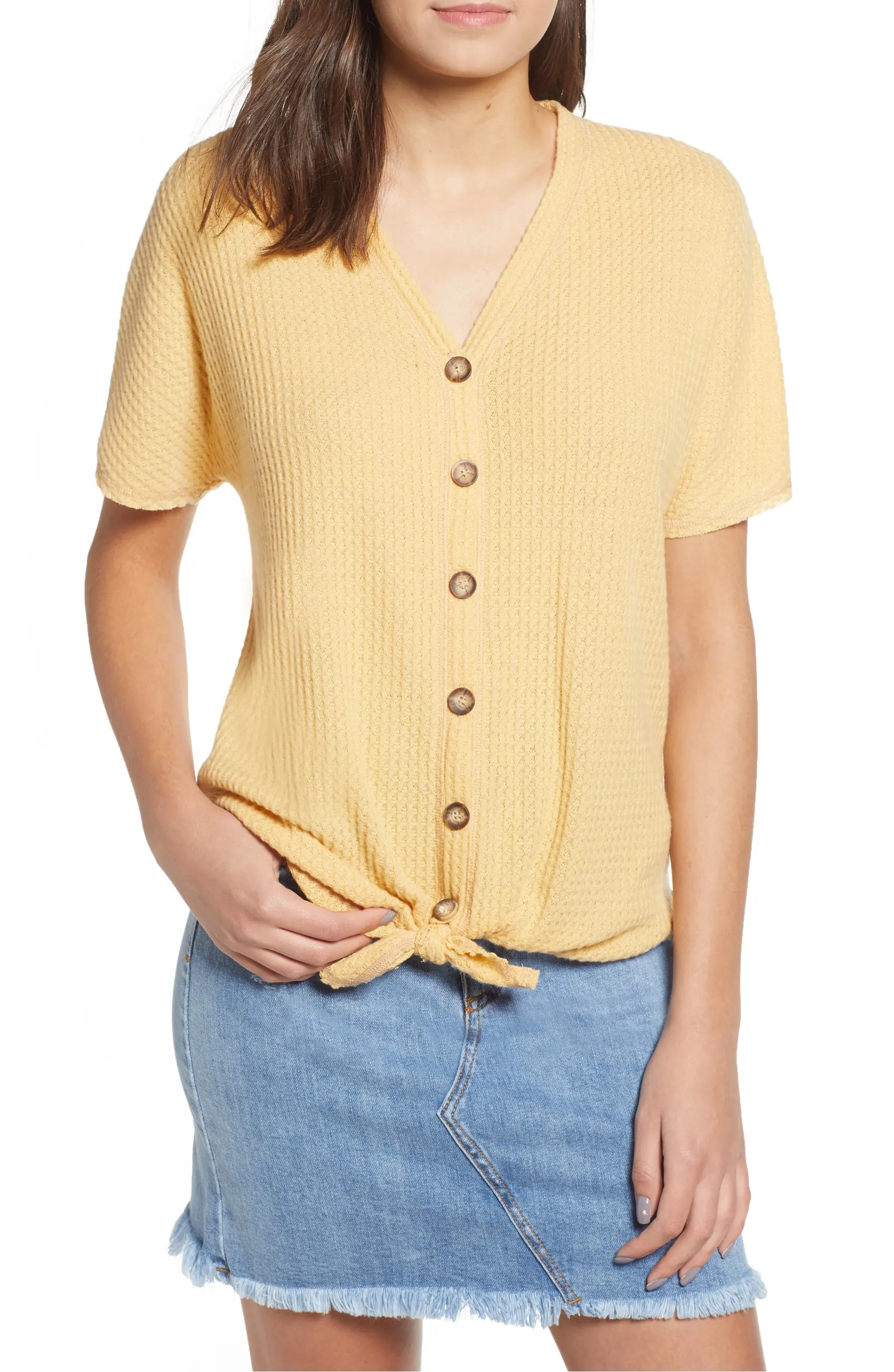 Socialite yellow top