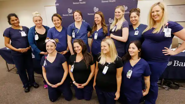 16 Pregnant Nurses
