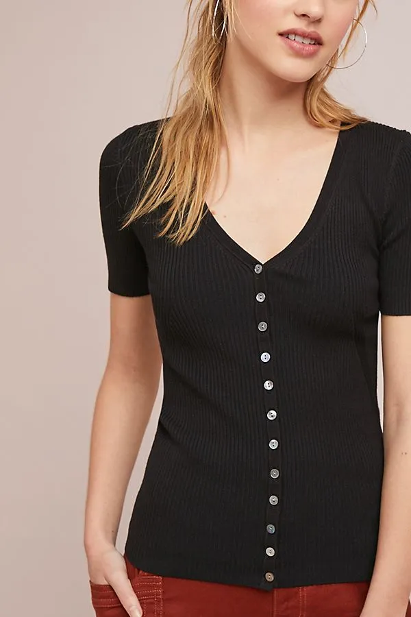 anthropologie buttondown cardigan