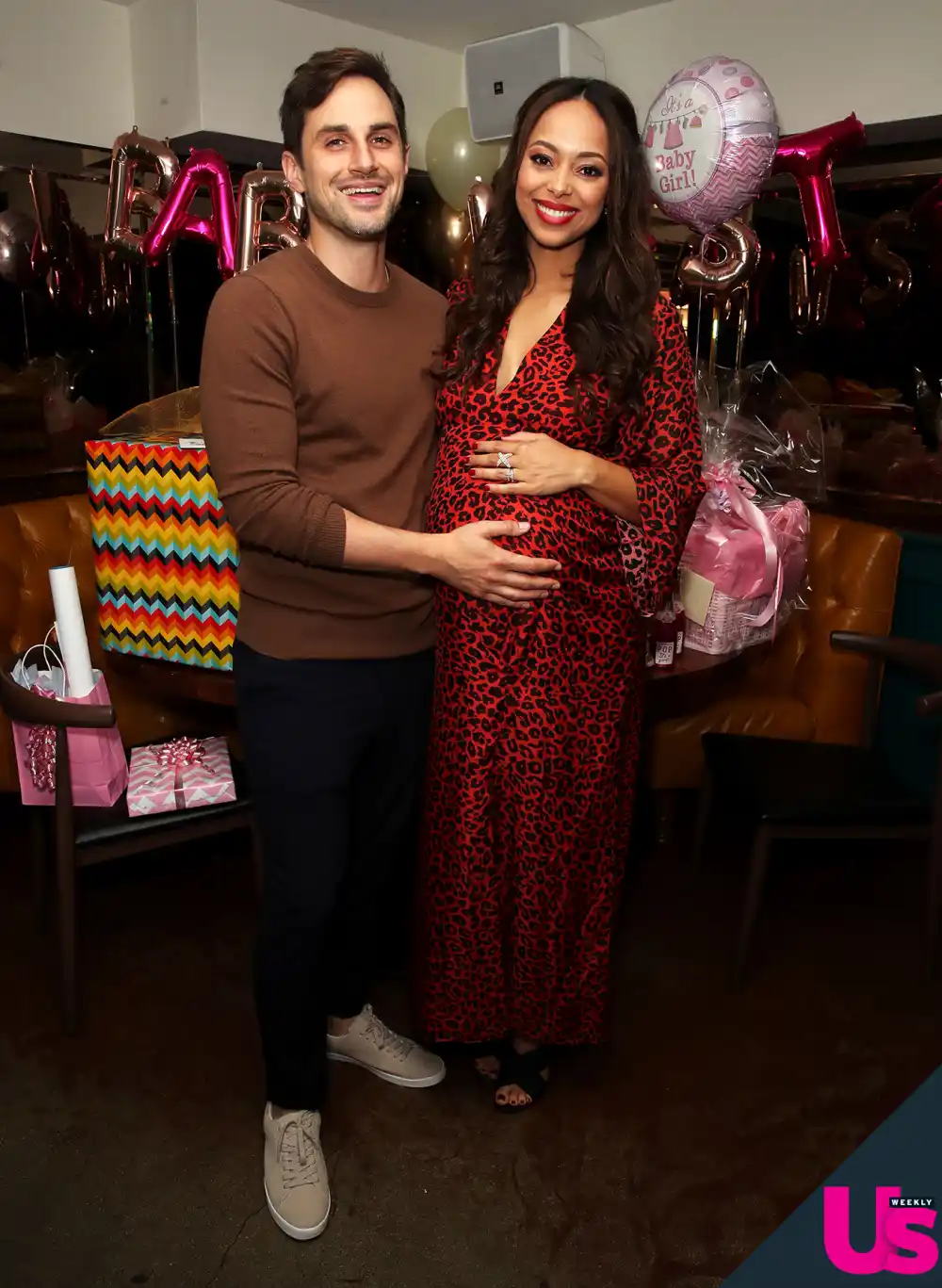 Amber-Stevens-baby-shower-husband-j-west