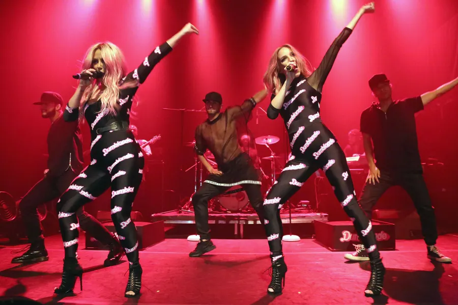 Aubrey O'Day and Shannon Bex of Dumblonde