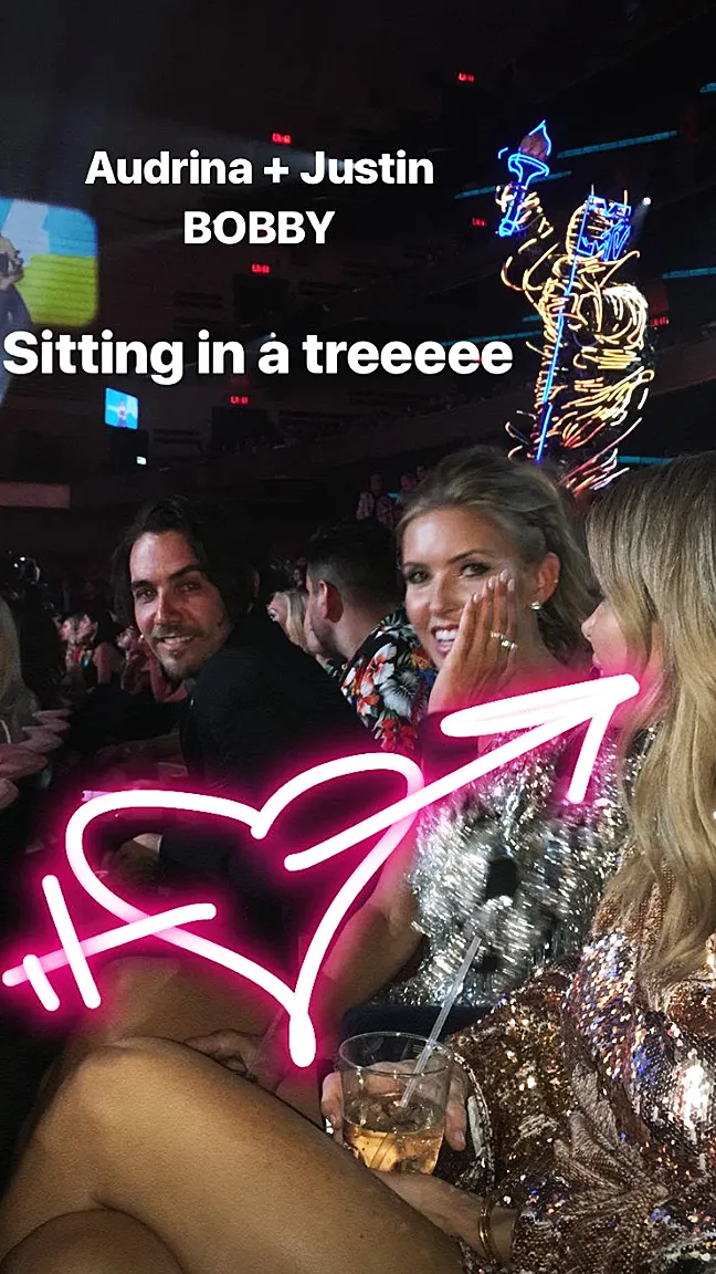 Justin Bobby Audrina Patridge VMAs 2018