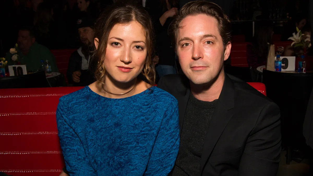 Jessy Hodges and Beck Bennett