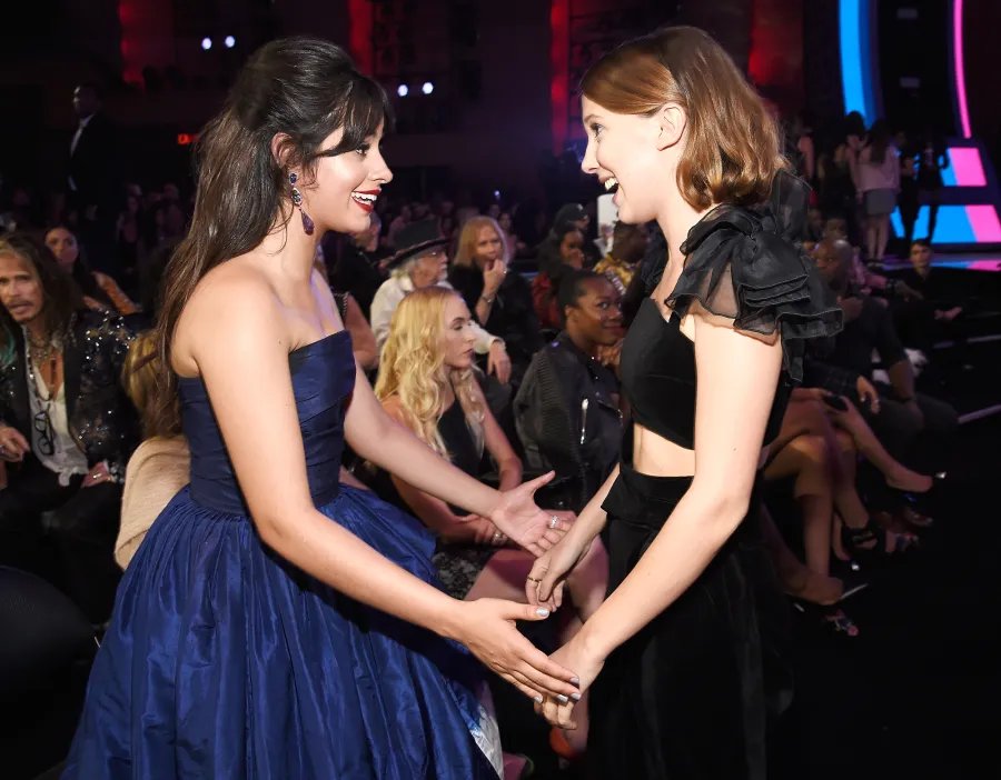 VMAs 2018 What You Didn't See Camila Cabello Millie Bobby Brown