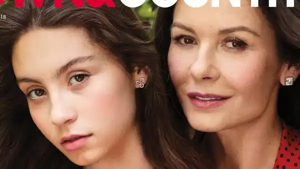 Catherine Zeta Jones and Carys Zeta Jones