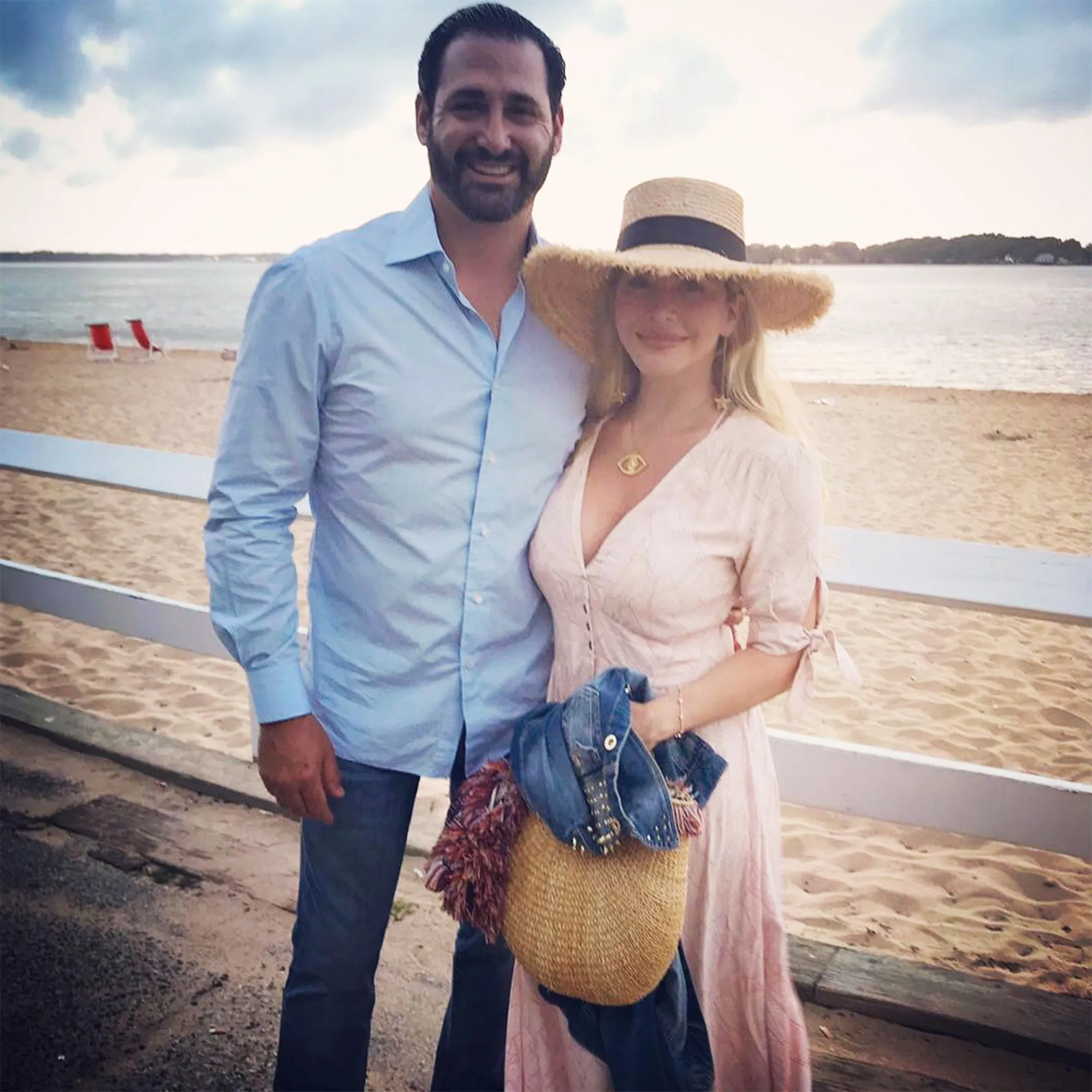 Dina Manzo and David Canin