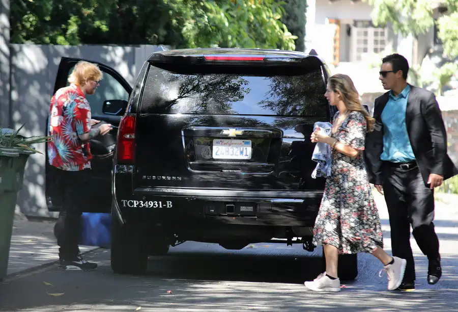 Ed Sheeran and Rumored Wife Cherry Seaborn Step Out for Double Date With Courteney Cox