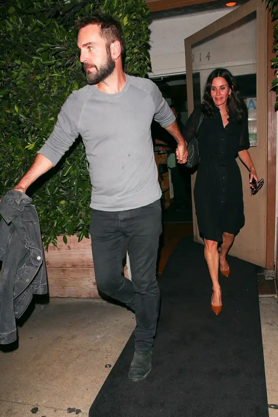 Ed Sheeran and Rumored Wife Cherry Seaborn Step Out for Double Date With Courteney Cox