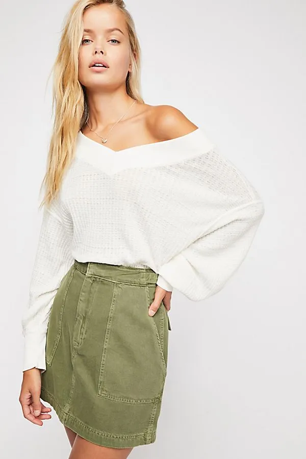 Free People South Side Thermal Top