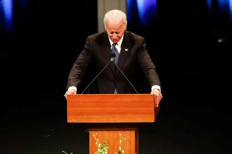 joe biden tearfull eulogy john mccain memorial serivce
