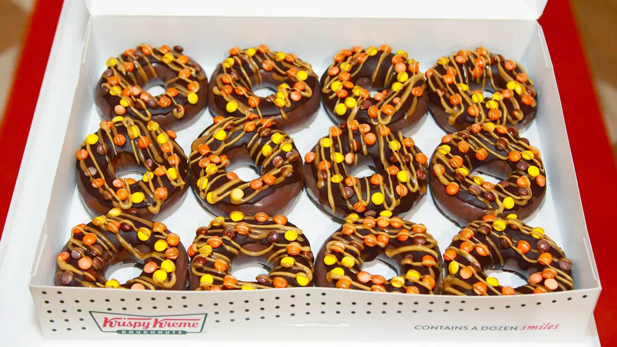 Krispy Kreme Reese’s Outrageous Doughnut