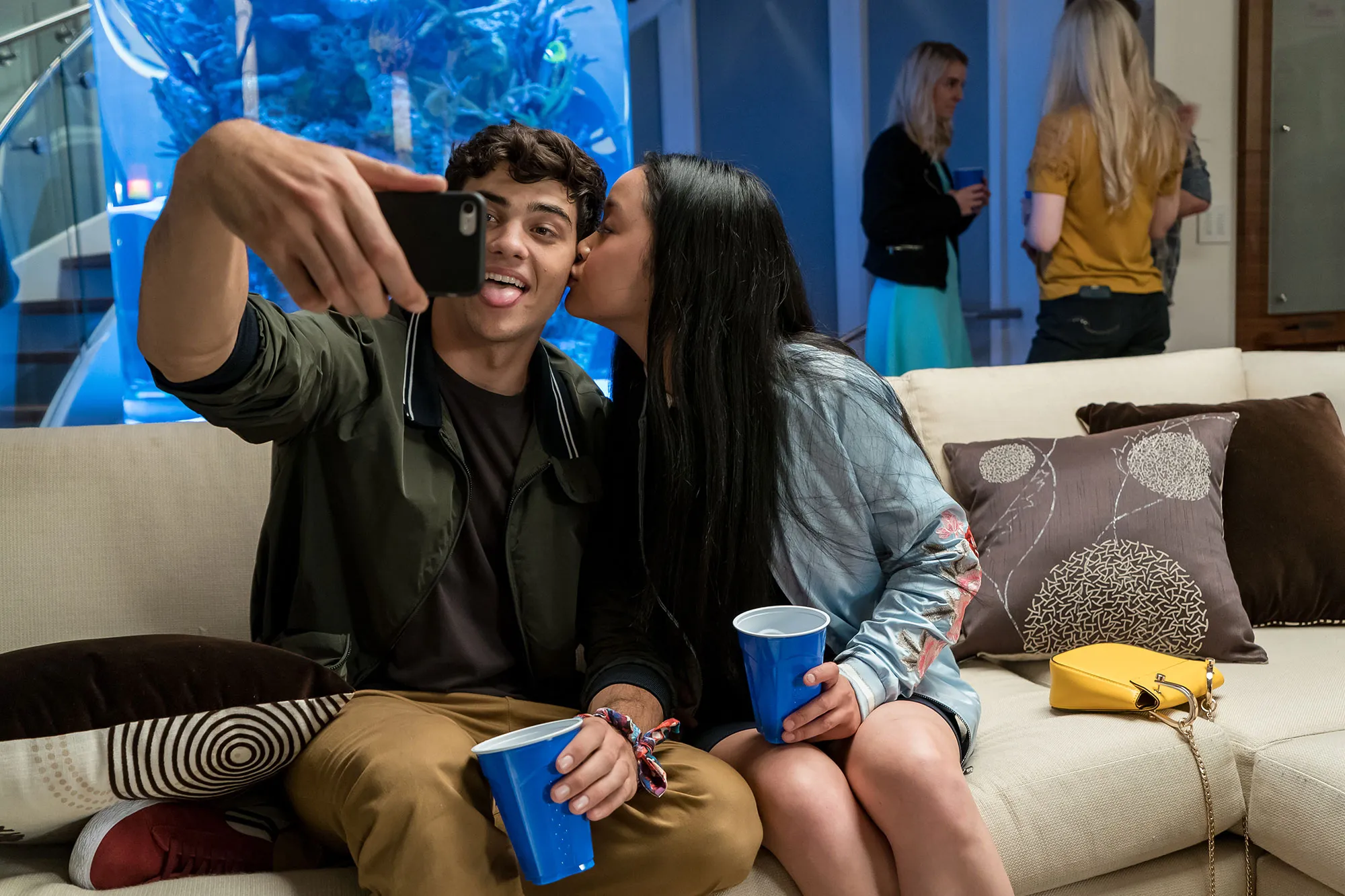 lana condor noah centineo cutest moments