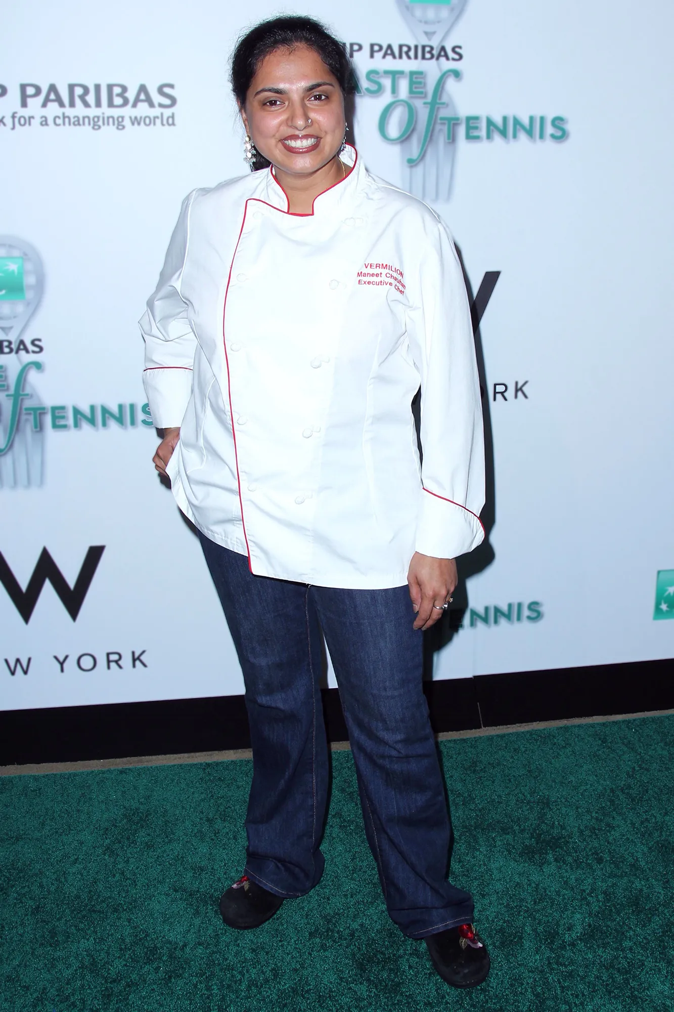 Maneet Chauhan attends 11th Annual BNP PARIBAS TASTE OF TENNIS at W New York on August 26, 2010.