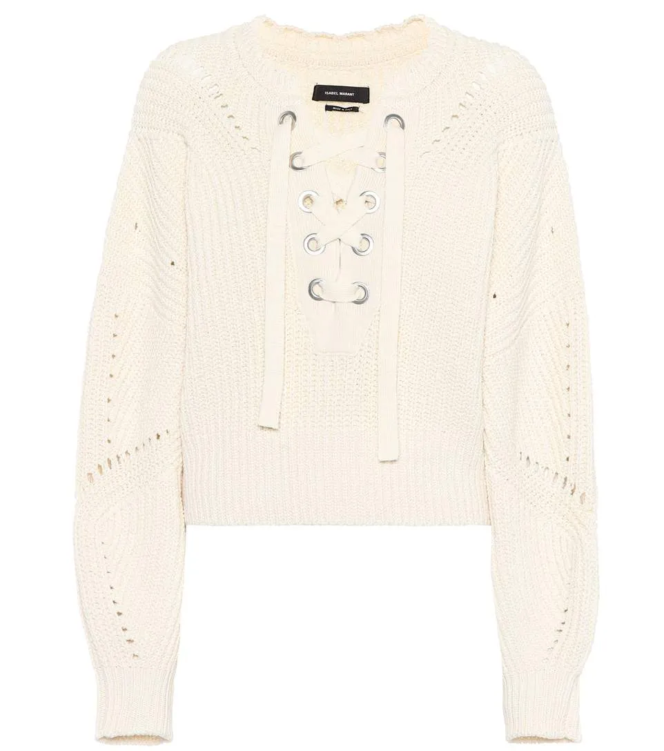 Isabel Marant Lace-Up Sweater