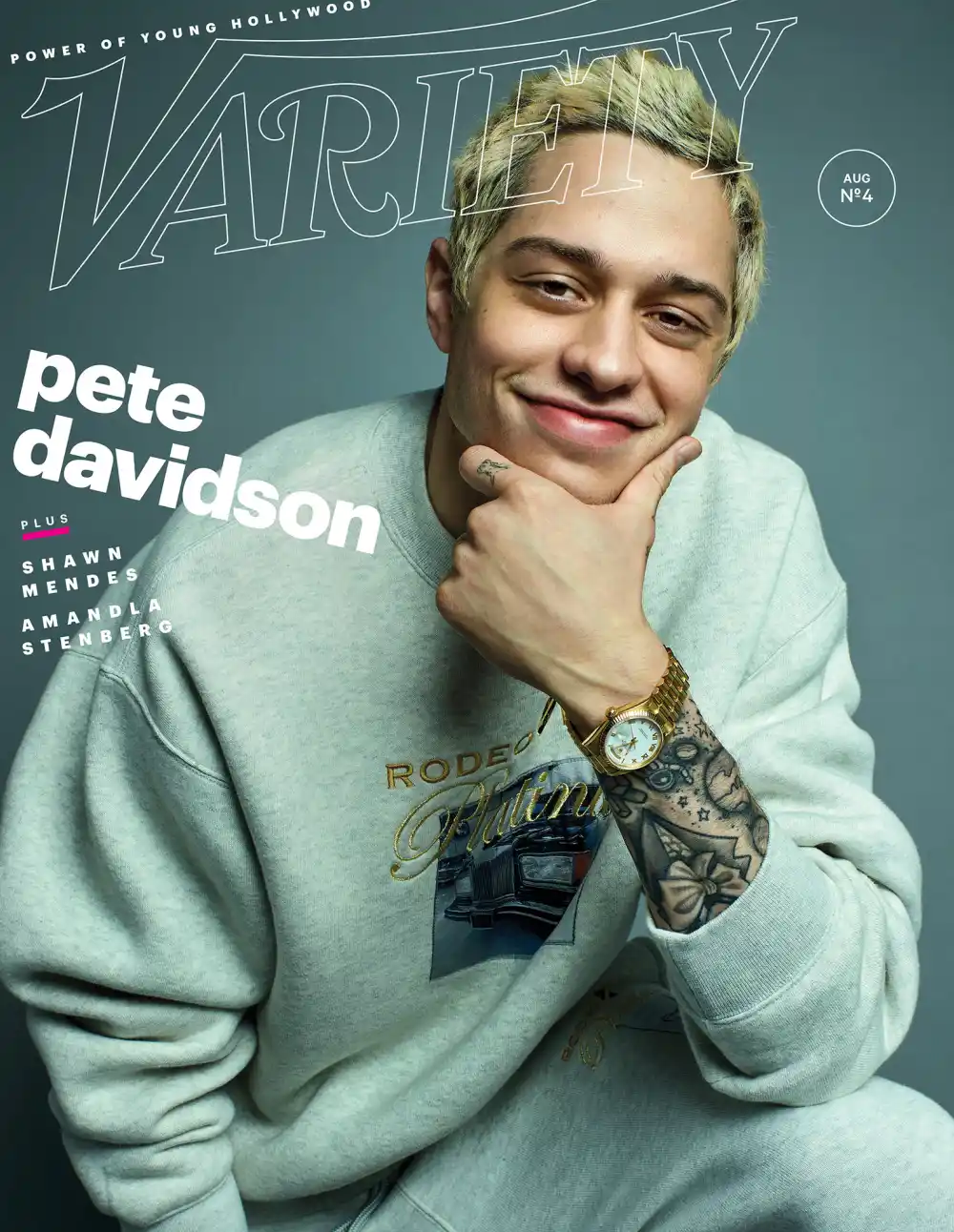 pete davidson ariana grande variety cover