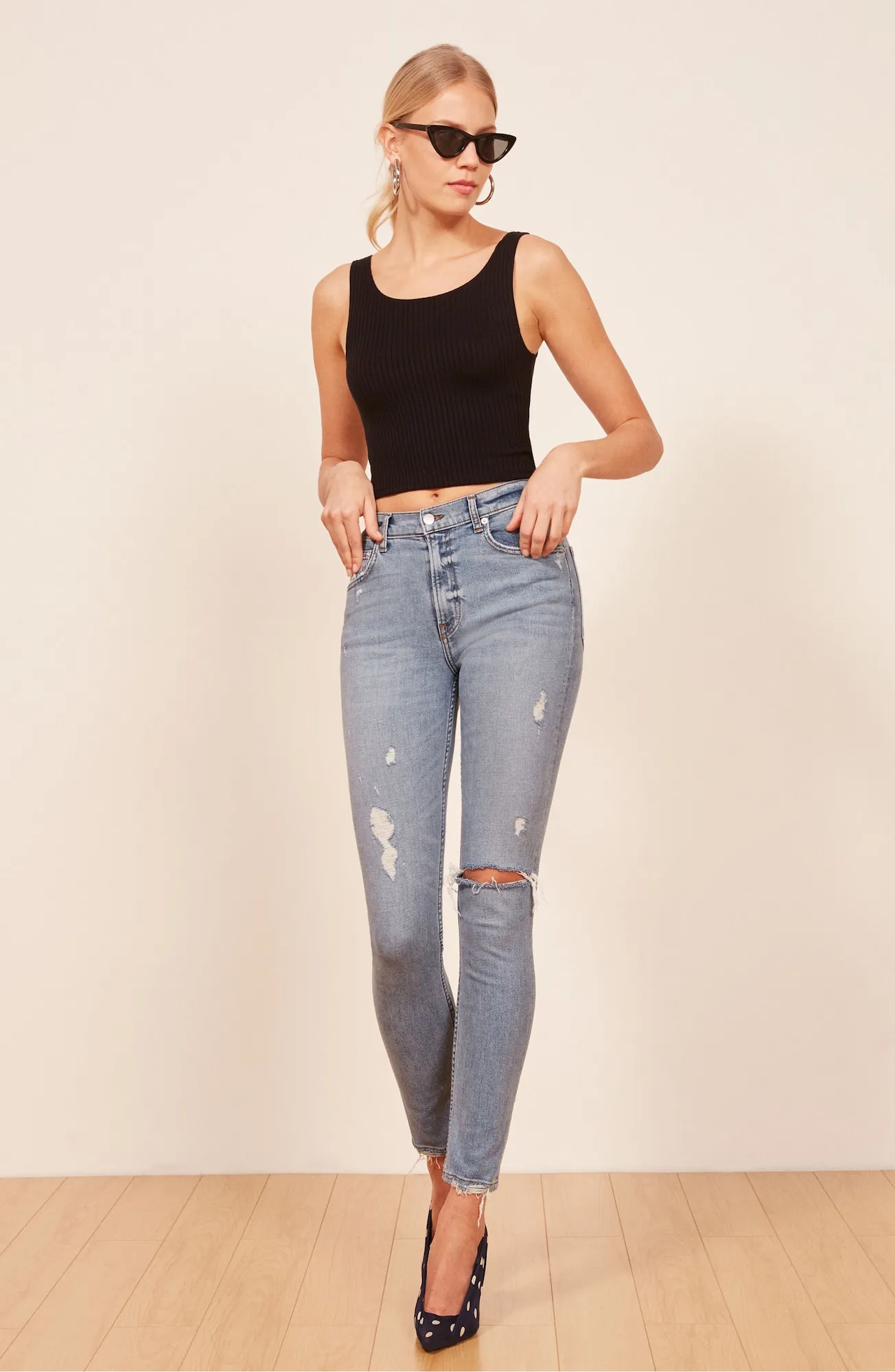 Reformation High & Skinny Jeans