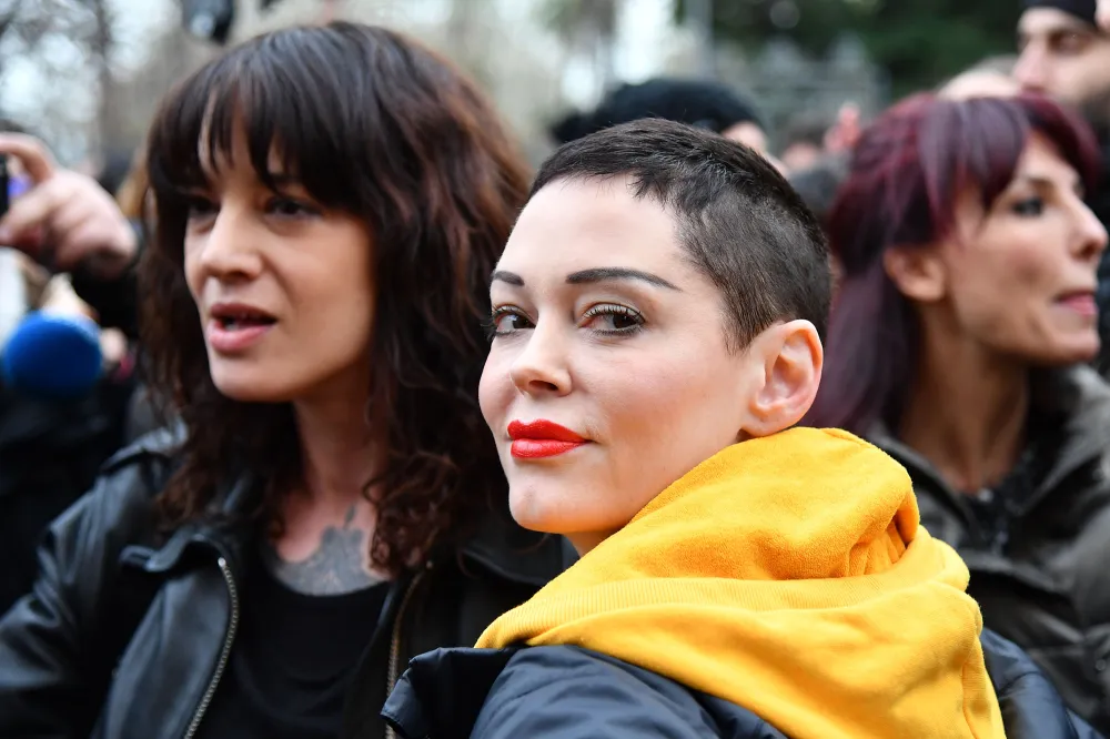 Asia Argento and Rose McGowan