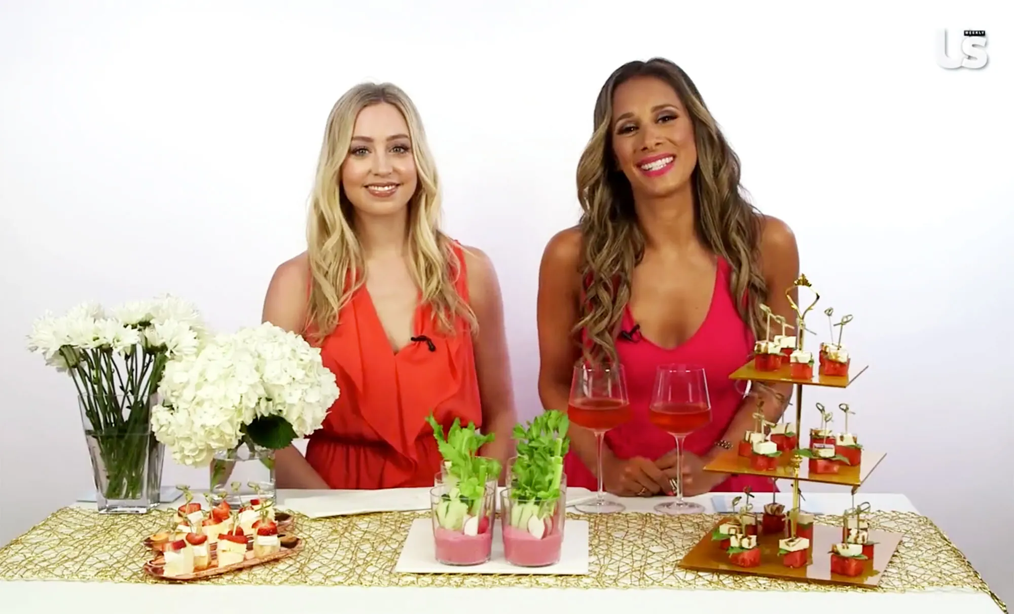 Skyler Bouchard Christina Garibaldi rose appetizer pairing