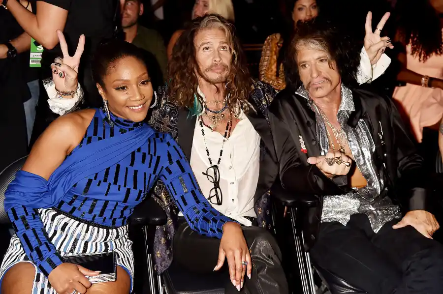 VMAs 2018 What You Didn't See Tiffany Haddish Steven Tyler Joe Perry