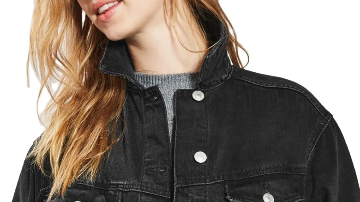 Topshop Oversize Denim Jacket