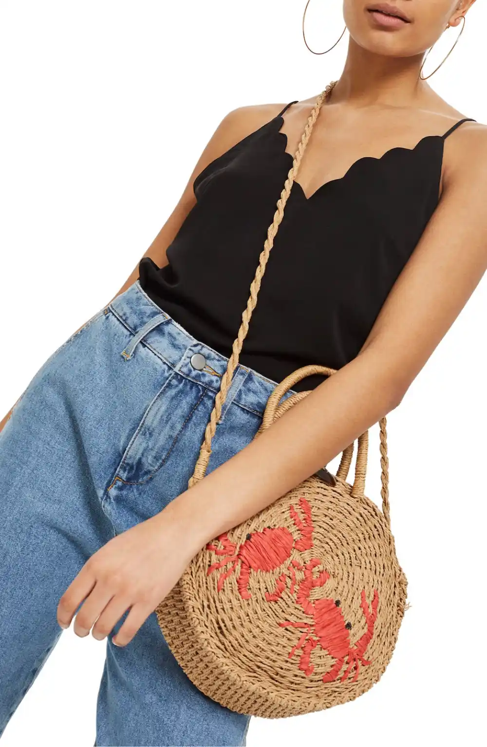 Topshop Scallop Camisole