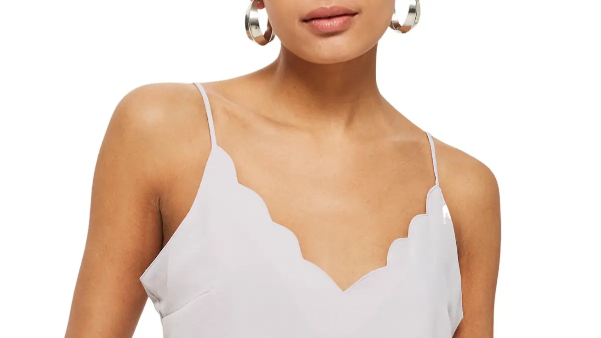 Topshop Scallop Camisole