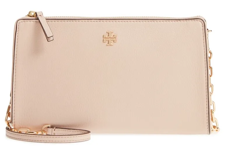 Tory Burch Marsden Leather Wallet Crossbody Bag
