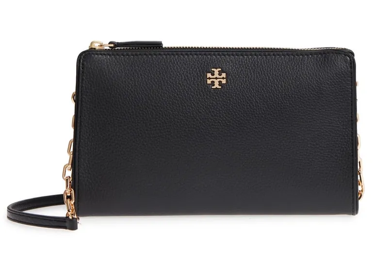 Tory Burch Marsden Leather Wallet Crossbody Bag