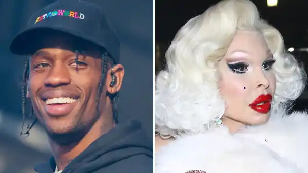 Travis Scott, Amanda Lepore, Upstage, Album Cover, Astroworld