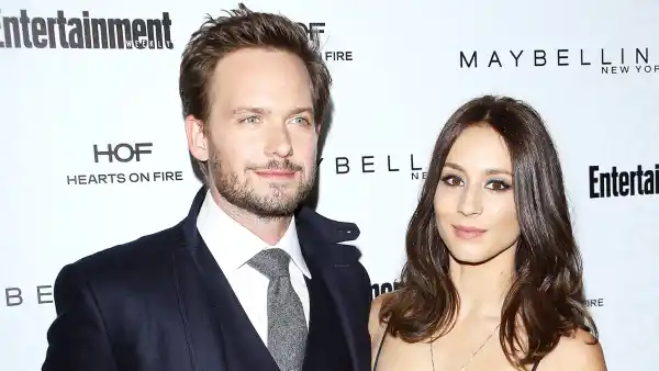 Troian Bellisario Patrick J Adams baby