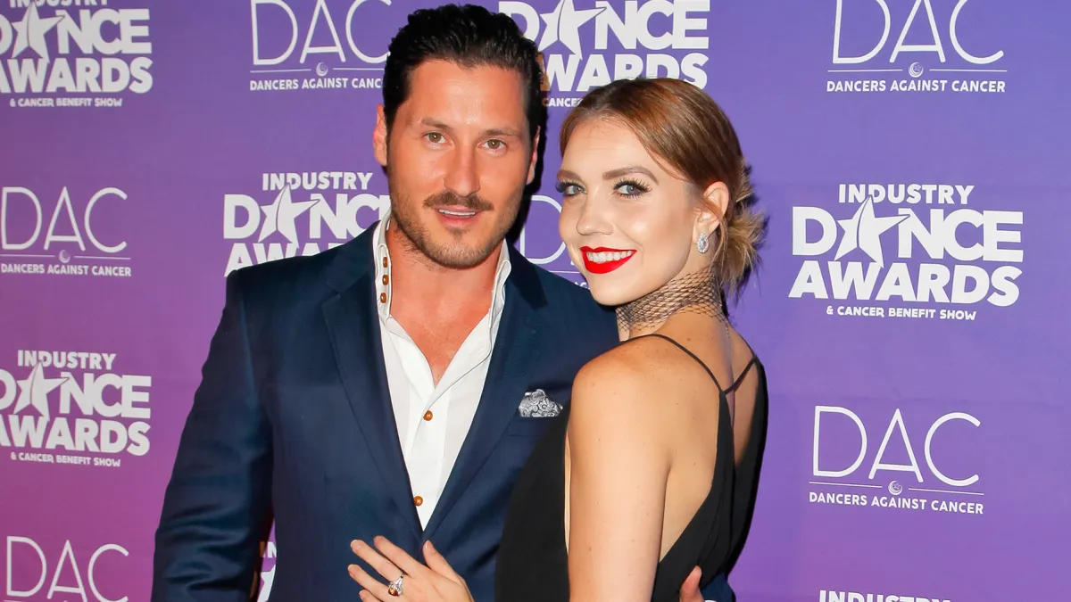 Val Chmerkovskiy and Jenna Johnson
