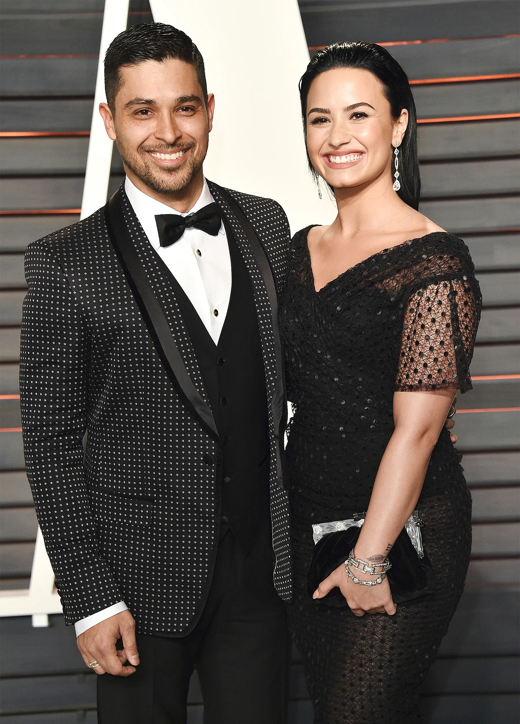 Wilmer Valderrama and Demi Lovato