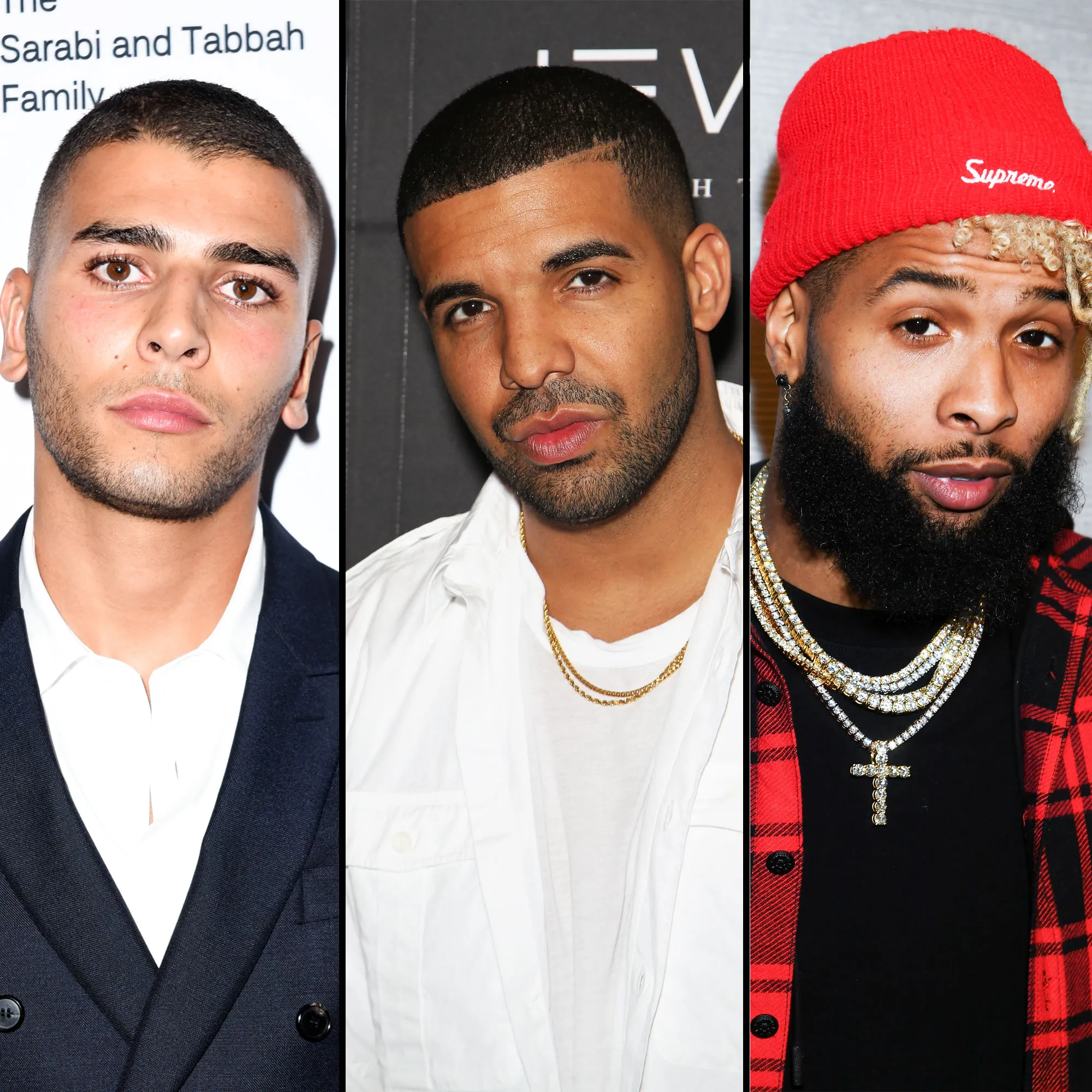 Younes Bendjima, Drake and Odell Beckham Jr