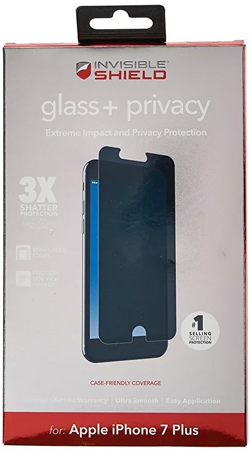 Zagg InvisibleShield Glass+ Privacy Screen Protector
